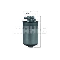 Фильтр топливный Mahle KL154