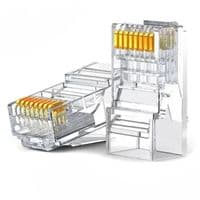 Роз'єм UGREEN NW120 Cat 6 Unshielded RJ45 Modular Plugs 10 Pack (UGR-50961)