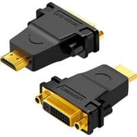 Адаптер UGREEN HDMI Male to DVI (24+5) Female Adapter (Black)(UGR-20123)