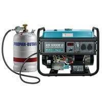 Генератор газо-бензиновый Konner&Sohnen KS 5000E G, 230В, 4.5кВт, электростартер, 77.0кг