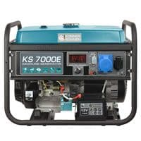 Бензиновый генератор Konner&Sohnen KS 7000E, 230В, 5.5кВт, электростартер, 76.2кг