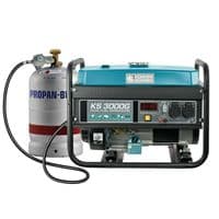 Генератор газо-бензиновий Konner&Sohnen KS 3000G, 230В, 3.0кВт, ручний запуск, 45.4кг