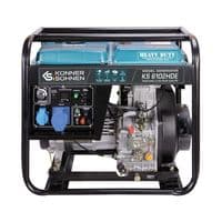 Генератор дизельный Konner&Sohnen KS 6102HDE (EURO II), 230В, 5.5кВт, электростартер, 107кг.