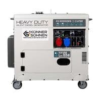Генератор дизельний Konner&Sohnen  KS 9200HDES-1/3 ATSR (EURO V),230/400В,6.5/6.0кВт,7.5/7.0кВт,1/3Фази, електростартер, 168кг