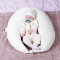 Подушка MirSon для беременных и кормления №8300 Velvet Line 28-0001 White Велюр 30х170х20 см (2200006200253)