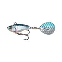 Блешня Savage Gear Fat Tail Spin 80mm 24.0g Blue Silver (1854.44.12)