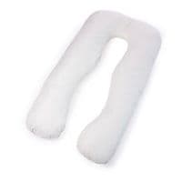 Подушка MirSon для беременных и отдыха Eco Line №8033 U-образная White-Creamy (2200006185086)