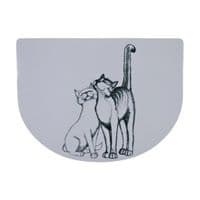 Коврик под миски Trixie Pussy Cat 40x30 см (4011905245409)