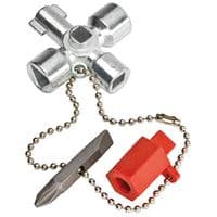 Ключ KNIPEX для електрошаф (00 11 02)