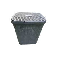 Корзина для белья Алеана Ротанг Гранит 50 л (алн 1122098/гранит)