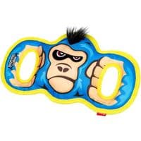 Игрушка для собак GiGwi Mighty Challenge Горилла с пищалкой 34 см (2234)