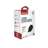 Зарядний пристрій Promate PowerPort-33 Black