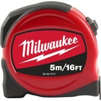 Рулетка Milwaukee SLIMLINE S5-16/25, 5 м/16" (48227717)