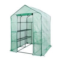 Парник складной Neo Tools 195х143х143, 4 полки, ПЭ пленка 135г, зеленый
