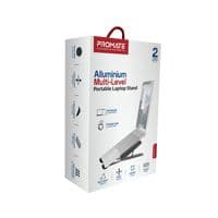 Охолоджуюча пiдставка для ноутбука Promate PocketMount Grey