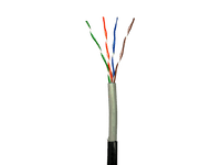 Кабель мережевий GEAR UTP 305м, cat.5e, CCA, 4*2*0,51, PVC+PE, outdoor (GEC-UTPCCAOUT051305)