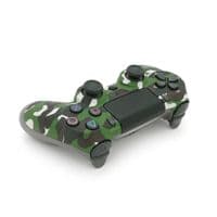 Бездротовий геймпад Voltronic для PS4 Wireless DOUBLE Vibration 4(Haki), 3.7V, 500mAh, Blister