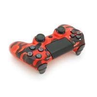 Бездротовий геймпад Voltronic для PS4 Wireless DOUBLE Vibration 4(Red / Haki), 3.7V, 500mAh, Blister