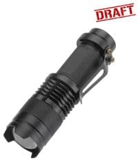 Фонарь ручной на батарейках 2E PYB1AA, AAx1, 100лм, 3 функции освещения, IPX4