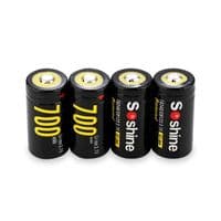Акумулятор Soshine Protected CR123A/16340 3.7V 700mAh 1шт