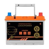 Автомобильный литиевый аккумулятор LP LiFePO4 12V - 32 Ah (+ справа) BMS 600А