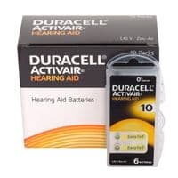 Батарейка Duracell Activair 10 BL 6 шт (для слуховых аппаратов)