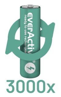 Аккумулятор everActive AA/HR06 Ni-MH 1100mAh BL 4шт