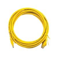 Патч-корд литий UTP RJ45 кат. 5Е 1 м (жовтий)