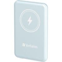 Магнитное беспроводное зарядное устройство для Verbatim Charge 'n' Go Power Bank ,5K mAh (MCP-5BE)-светло-голубой