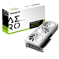 Видеокарта NVIDIA RTX4070 12GB Core: 2565MHz GV-N4070AERO OCV2-12GD