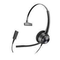 Гарнітура комп'ютерна моно On-ear Poly EncorePro 310, Quick Disconnect, всеспрямований, чорний