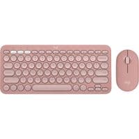 Комплект: клавиатура и мышь Logitech Pebble 2 Combo Rose Wireless (920-012241)