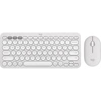 Комплект: клавиатура и мышь Logitech Pebble 2 Combo White Wireless (920-012240)