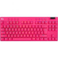 LOGITECH G PRO X TKL LIGHTSPEED Mechanical Gaming Keyboard - MAGENTA - US INT'l - TACTILE