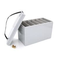 Корпус для аккумуляторной батареи NP12v100ah, без клемм (329x172x218)