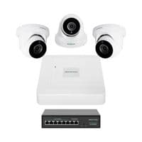 Комплект видеонаблюдения на 3 камеры GV-IP-K-W81/03 5MP