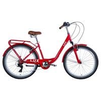 Велосипед Dorozhnik LUX AM 26" 17" ST 2024 Красный (OPS-D-26-245)