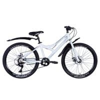 Велосипед Discovery Flint DD 24" 13" ST 2024 Белый (OPS-DIS-24-344)