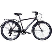 Велосипед Discovery Prestige Man VBR 26" 18" ST 2024 Черный (OPS-DIS-26-587)