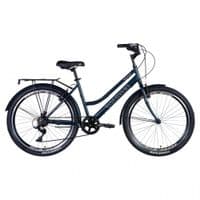 Велосипед Discovery Prestige Woman Vbr 26" 17" ST 2024 Темно-синий (OPS-DIS-26-589)