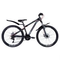 Велосипед Discovery Trek AM DD 26" 13" ST 2024 Сірий (OPS-DIS-26-553)