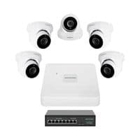 Комплект видеонаблюдения на 5 камер GV-IP-K-W82/05 5MP
