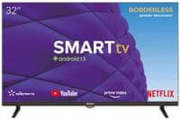 Телевізор 32" Satelit 32H8001ST, LED, 1366x768, 60 Гц, Smart TV, DVB-T2/C, 2xHDMI, 2xUSB, VESA 100x100