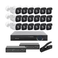 Комплект видеонаблюдения на 18 камер GV-IP-K-W90/18 5MP