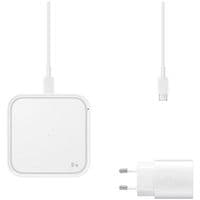 Бездротова зарядка SAMSUNG 15W Wireless Charger Pad with TA EP-P2400TWEGEU / Білий