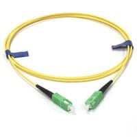 Патчкорд SC/APC-SC/APC SM 10м Simplex Slim