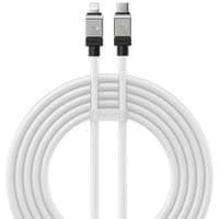 Кабель Baseus CoolPlay Series Fast Charging Cable Type-C to iP 20W 2m White