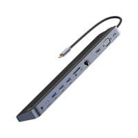 USB-Hub Baseus EliteJoy Gen2 11-Port Type-C HUB Adapter Темно-сірий