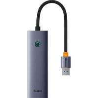 USB-концентратор Baseus UltraJoy Series 4-Port HUB Space Grey（USBA до USB3.0*4）
