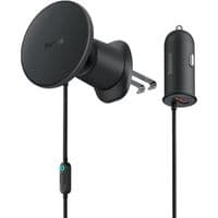 Держатель для мобильного с БЗУ Basues CW01  Magnetic Wireless Charging Car Mount 40W Claw Edition Cluster Black